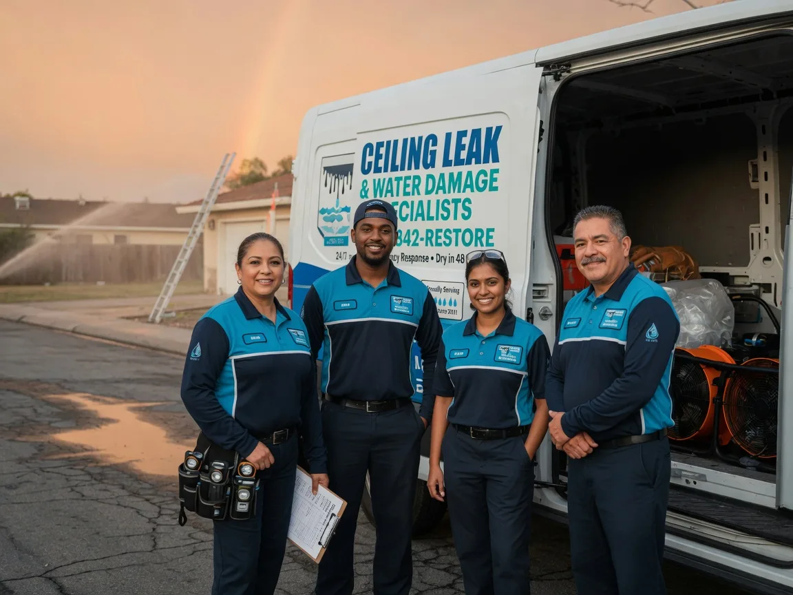 Ceiling Leak Cleanup company in Schererville, IN